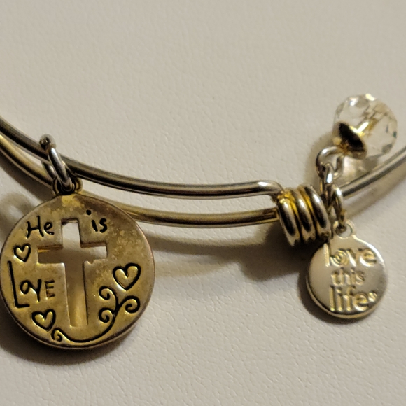 Bella Ryann,, Alex Ani St. Anthony Bracelets and Love this Life Cross Bracelets - Picture 4 of 8